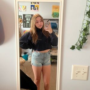 Champion cropped hoodie